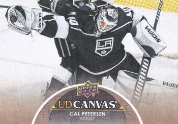 #C158 Cal Petersen - Los Angeles Kings - 2021-22 Upper Deck - UD Canvas Hockey