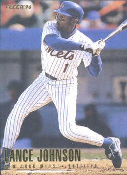 #U158 Lance Johnson - New York Mets - 1996 Fleer Update Baseball