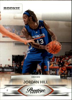 #158 Jordan Hill - New York Knicks - 2009-10 Panini Prestige Basketball