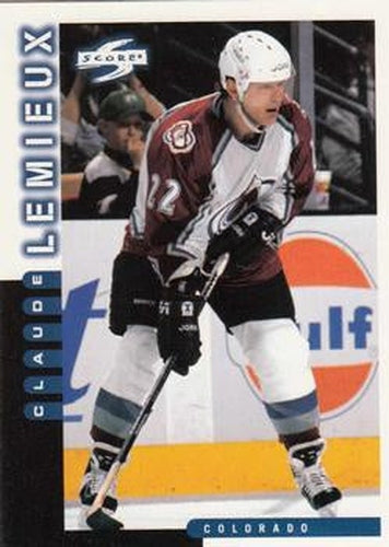 #158 Claude Lemieux - Colorado Avalanche - 1997-98 Score Hockey