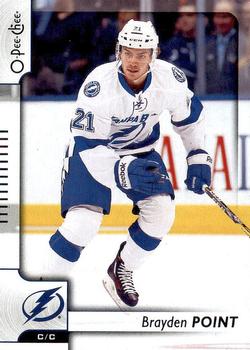 #158 Brayden Point - Tampa Bay Lightning - 2017-18 O-Pee-Chee Hockey
