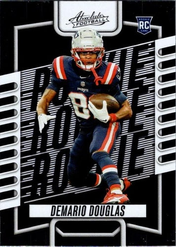 #158 Demario Douglas - New England Patriots - 2023 Panini Absolute Football
