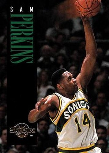#158 Sam Perkins - Seattle SuperSonics - 1994-95 SkyBox Premium Basketball