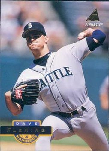 #158 Dave Fleming - Seattle Mariners - 1994 Pinnacle Baseball