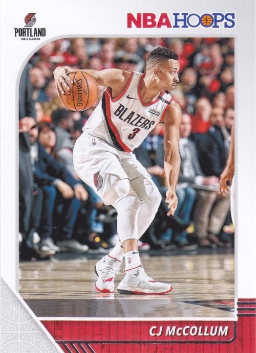 #158 CJ McCollum - Portland Trail Blazers - 2019-20 Hoops Basketball