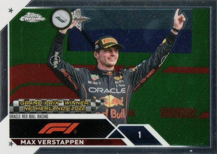 #158 Max Verstappen - Oracle Red Bull Racing - 2023 Topps Chrome Formula 1 Racing