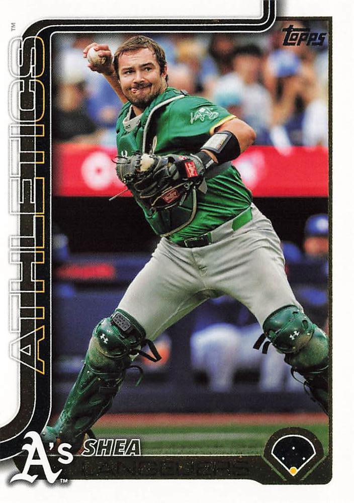 #158 Shea Langeliers - Athletics - 2025 Topps Baseball