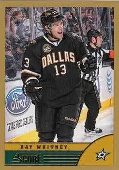 #158 Ray Whitney - Dallas Stars - 2013-14 Score - Gold Hockey