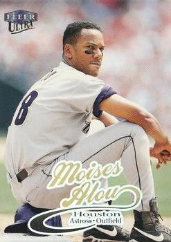 #158 Moises Alou - Houston Astros - 1999 Ultra Baseball