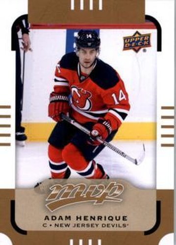 #158 Adam Henrique - New Jersey Devils - 2015-16 Upper Deck MVP Hockey