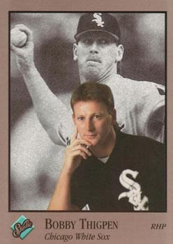 #158 Bobby Thigpen - Chicago White Sox - 1992 Studio Baseball