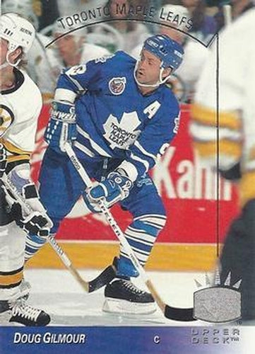#158 Doug Gilmour - Toronto Maple Leafs - 1993-94 Upper Deck - SP Hockey