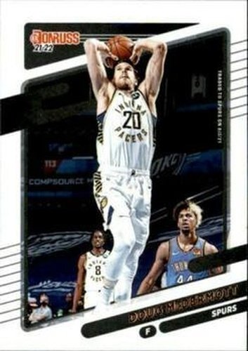 #158 Doug McDermott - San Antonio Spurs - 2021-22 Donruss Basketball