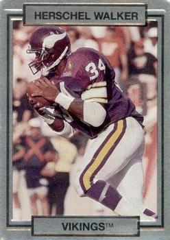 #158 Herschel Walker - Minnesota Vikings - 1990 Action Packed Football