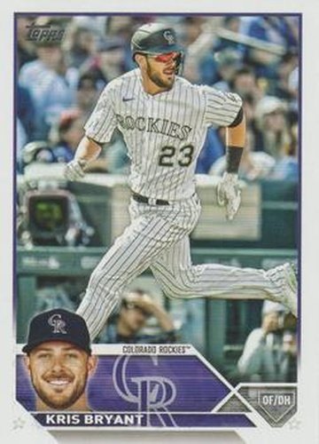#158 Kris Bryant - Colorado Rockies - 2023 Topps Baseball
