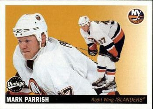 #158 Mark Parrish - New York Islanders - 2002-03 Upper Deck Vintage Hockey