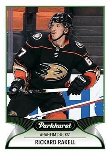 #158 Rickard Rakell - Anaheim Ducks - 2021-22 Parkhurst Hockey