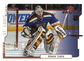 #158 Roman Turek - St. Louis Blues - 2000-01 Upper Deck MVP Hockey