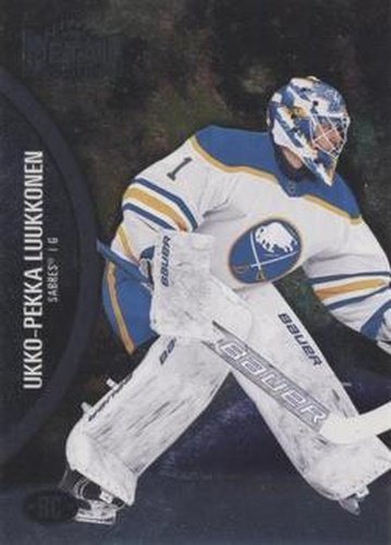 #158 Ukko-Pekka Luukkonen - Buffalo Sabres - 2021-22 Skybox Metal Universe Hockey