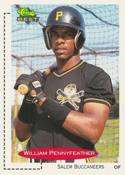 #158 William Pennyfeather - Salem Buccaneers - 1991 Classic Best Baseball