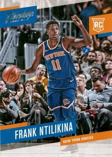 #158 Frank Ntilikina - New York Knicks - 2017-18 Panini Prestige Basketball