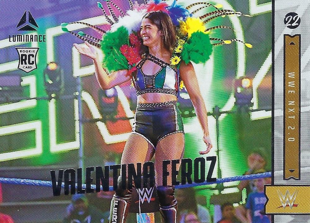 #158 Valentina Feroz - 2022 Panini Chronicles WWE Wrestling