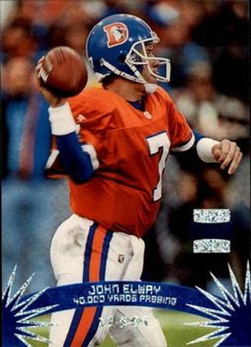 #158 John Elway - Denver Broncos - 1996 Stadium Club Football