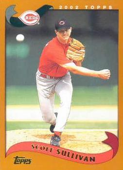#158 Scott Sullivan - Cincinnati Reds - 2002 Topps Baseball