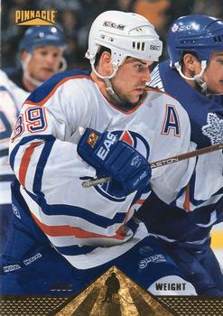 #158 Doug Weight - Edmonton Oilers - 1996-97 Pinnacle Hockey