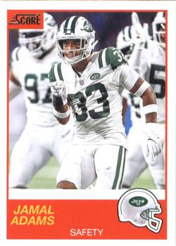 #158 Jamal Adams - New York Jets - 2019 Score Football
