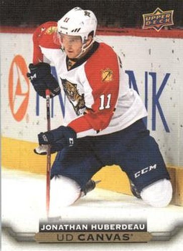 #C158 Jonathan Huberdeau - Florida Panthers - 2015-16 Upper Deck - UD Canvas Hockey