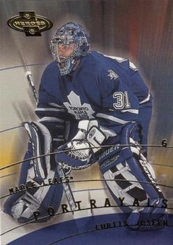 #158 Curtis Joseph - Toronto Maple Leafs - 2000-01 Upper Deck Heroes Hockey