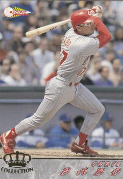 #158b Chris Sabo - Cincinnati Reds - 1994 Pacific Baseball
