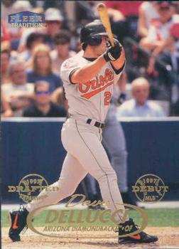 #159 David Dellucci - Arizona Diamondbacks - 1998 Fleer Tradition Baseball