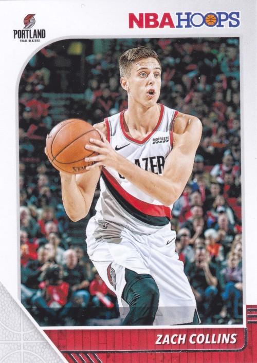 #159 Zach Collins - Portland Trail Blazers - 2019-20 Hoops Basketball