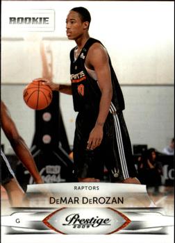 #159 DeMar DeRozan - Toronto Raptors - 2009-10 Panini Prestige Basketball