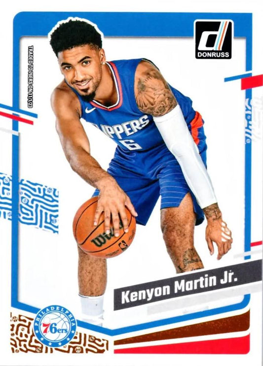 #159 Kenyon Martin Jr. - Philadelphia 76ers - 2023-24 Donruss Basketball