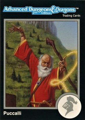 #159 Puccalli - 1991 TSR Advanced Dungeons & Dragons - Silver