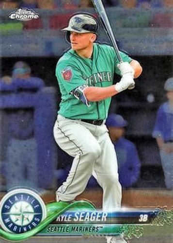 #159 Kyle Seager - Seattle Mariners - 2018 Topps Chrome Baseball