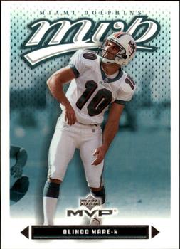 #159 Olindo Mare - Miami Dolphins - 2003 Upper Deck MVP Football