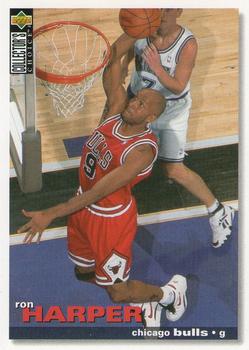 #159 Ron Harper - Chicago Bulls - 1995-96 Collector's Choice Basketball