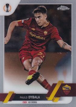 #159 Paulo Dybala - Roma - 2022-23 Topps Chrome UEFA Club Competitions Soccer