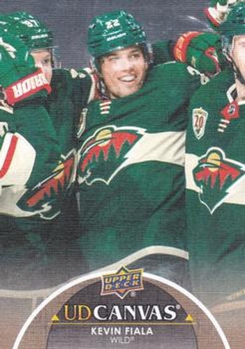 #C159 Kevin Fiala - Minnesota Wild - 2021-22 Upper Deck - UD Canvas Hockey