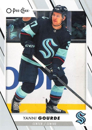 #159 Yanni Gourde - Seattle Kraken - 2023-24 O-Pee-Chee Hockey