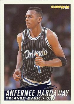 #159 Anfernee Hardaway - Orlando Magic - 1994-95 Fleer Basketball