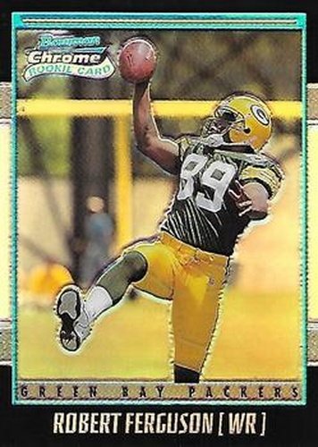 #159 Robert Ferguson - Green Bay Packers - 2001 Bowman Chrome Football