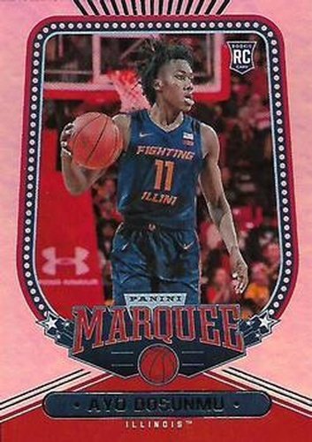#159 Ayo Dosunmu - Illinois Fighting Illini - 2021 Panini Chronicles Draft Picks Basketball