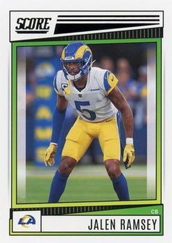 #159 Jalen Ramsey - Los Angeles Rams - 2022 Score Football