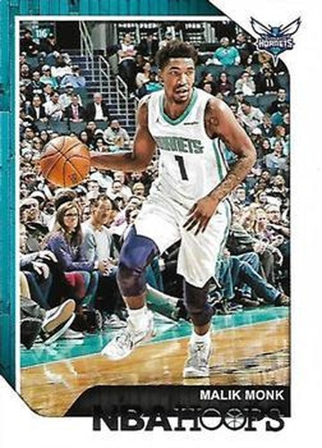 #159 Malik Monk - Charlotte Hornets - 2018-19 Hoops Basketball