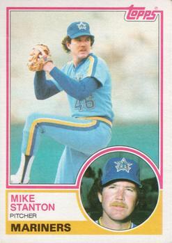 #159 Mike Stanton - Seattle Mariners - 1983 Topps Baseball